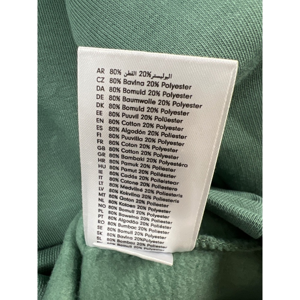 Fox Originals Hoodie Mens Large Green Amsterdam Biketown Embossed Bicycle New - Picture 6 of 12